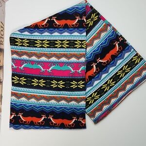 Infinity Scarf Antelope Safari Patterns